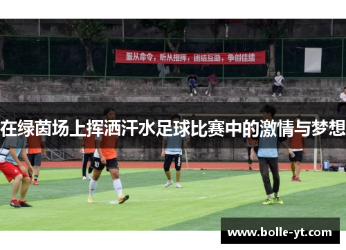 在绿茵场上挥洒汗水足球比赛中的激情与梦想